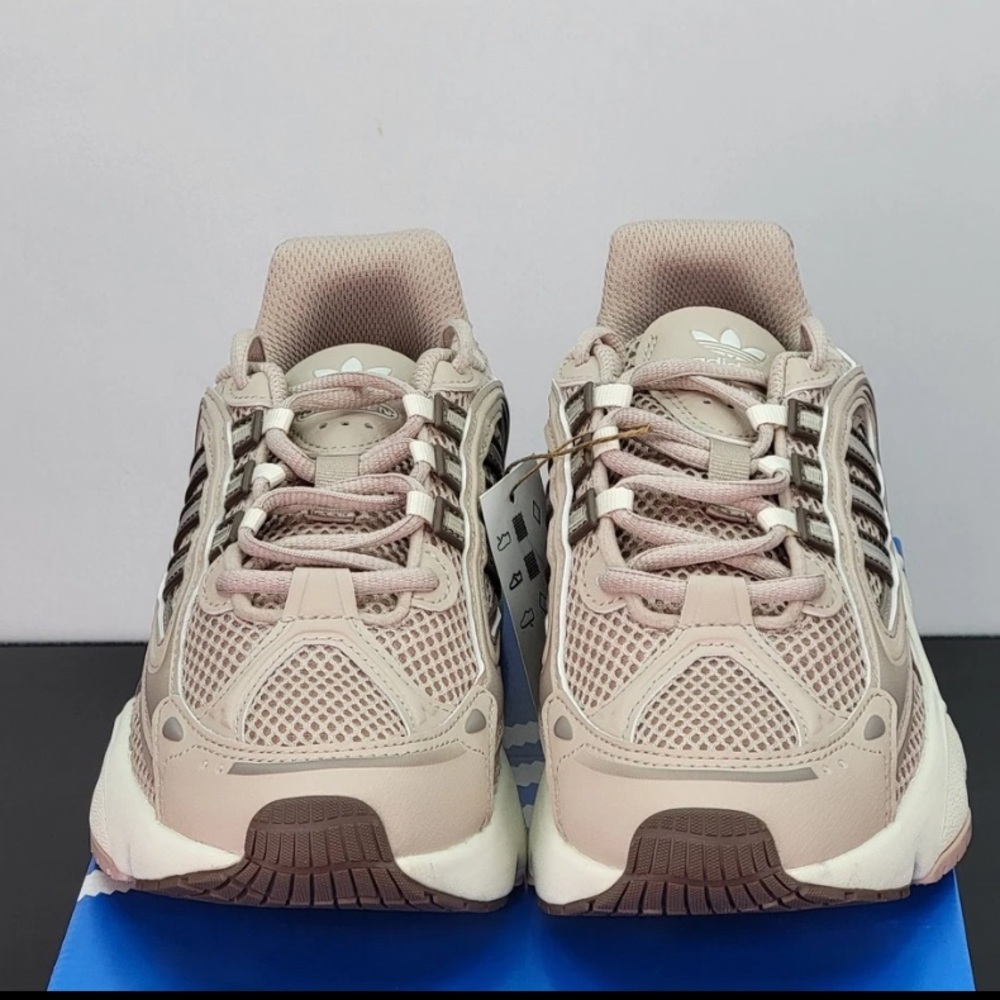 Adidas White and Cream Ozmillen Sneakers NWT - Picture 2 of 5